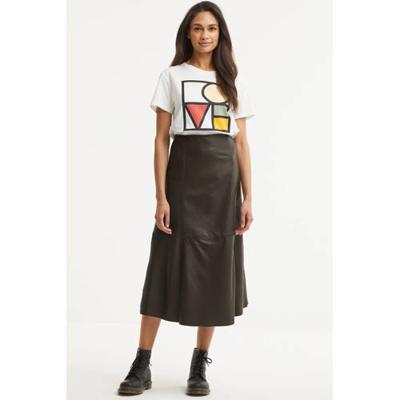 Soaked In Luxury T-shirt Bo van biologisch katoen gebroken wit