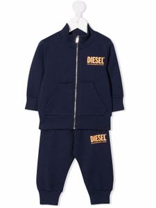 Diesel Kids survêtement à logo imprimé - Bleu