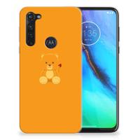 Motorola Moto G Stylus Telefoonhoesje met Naam Baby Beer