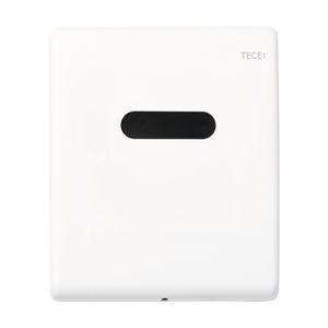 Urinoir Elektronische Bedieningsplaat TECE Planus 10x12 cm Mat Wit (werkt o.b.v. batterij)