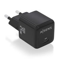 Aisens Wandlader ASCH-25W1P013-BK, 25 W, zwart, 1 stuk