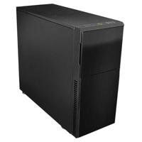 Nanoxia Deep Silence 3, geluiddempende ATX Midi toren, 3x 120 mm Deep Silence ventilator, 2x USB 3.0, 1x USB 2.0, zwart