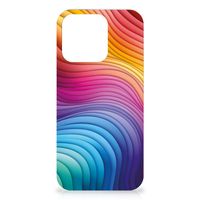 TPU Hoesje voor iPhone 15 Pro Max Regenboog