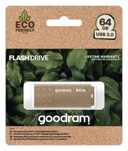 Goodram UME3 Eco Friendly USB flash drive 64 GB USB Type-A 3.2 Gen 1 (3.1 Gen 1) Goud