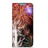 Xiaomi Redmi 10 Hippe Standcase Vuurwerk - thumbnail