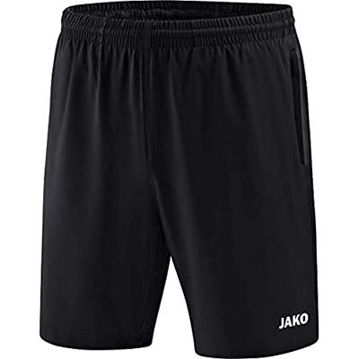 JAKO - Korte Broek Professioneel 2.0, Uniseks-Volwassene, Zwart, XL