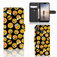 Huawei P20 Lite Telefoon Hoesje Emoji - thumbnail