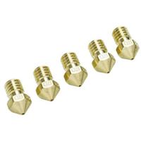 Ultimaker Nozzle Pack 0,8 mm Geschikt voor: Ultimaker 2+, Ultimaker 2 Extended+ UM2+ Nozzle Pack 5x0.80mm 9527