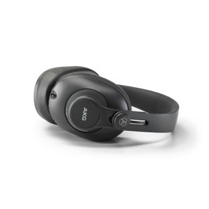 AKG K361-BT Hoofdtelefoons Bedraad en draadloos Hoofdband Podium/studio Micro-USB Bluetooth Zwart