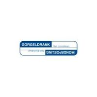 Blockland Strooketiket gorgeldrank/mondwater 44 x 11mm (750 st) - thumbnail