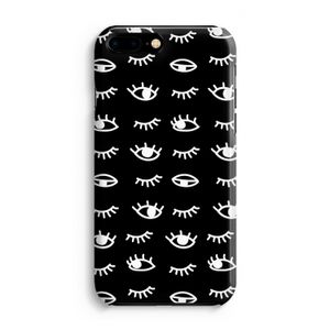 Eye pattern #3: iPhone 8 Plus Volledig Geprint Hoesje