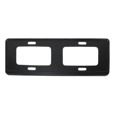 2 PC's auto License Plate Frames roestvrij staal nummerplaat Frame(Black) 2 PC's auto License Plate Frames roestvrij staal nummerplaat Frame(Black)