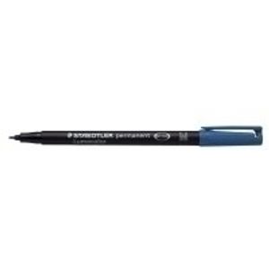 Staedtler Lumocolor permanent M DRY SAFE 317-3 Permanent marker Blauw Watervast: Ja