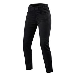 REV'IT! Maple 2 Lady SK, Motorjeans dames, Zwart lengte 32