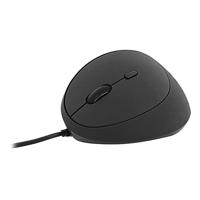 Souris filaire fil ergonomique T'nB Ergo pour gaucher (noir)