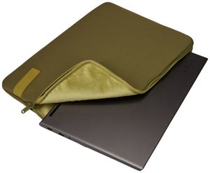 Case Logic Reflect REFPC-116 Capulet Olive/Green Olive notebooktas 39,6 cm (15.6") Opbergmap/sleeve Groen, Olijf