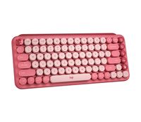 Logitech Pop Keys toetsenbord RF-draadloos + Bluetooth QWERTY US International Roze - thumbnail