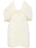 Magda Butrym Off-shoulder mini-jurk - Wit