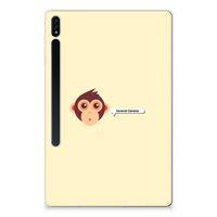 Samsung Galaxy Tab S7 Plus | S8 Plus Tablet Back Cover Monkey - thumbnail