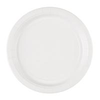 feestborden wit 22,8 cm 8 stuks karton
