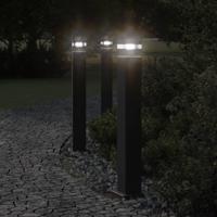 Vloerlampen voor buiten 80 cm aluminium zwart - thumbnail