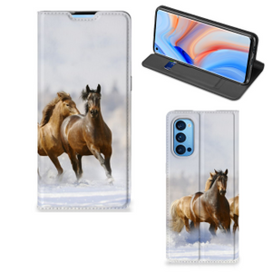 OPPO Reno4 Pro 5G Hoesje maken Paarden