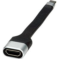 ROLINE Display Adapter USB type C - HDMI, ST/BU, 0,13 m