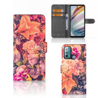 Motorola Moto G60 Hoesje Bosje Bloemen