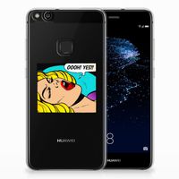 Huawei P10 Lite Silicone Back Cover Popart Oh Yes - thumbnail