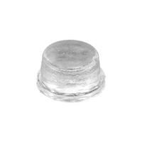 No Name GF15 Geraetvoet antislip, zelfklevend, rond zwart (Ø x H) 12,7 mm x 3,5 mm