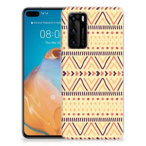 Huawei P40 TPU bumper Aztec Yellow