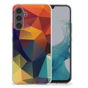 Samsung Galaxy A34 TPU Hoesje Polygon Color