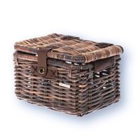 Mand  riet denton basket S 35x24x22 nature brown