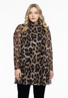 Tuniek wide bottom LEOPARD 54/56 brown
