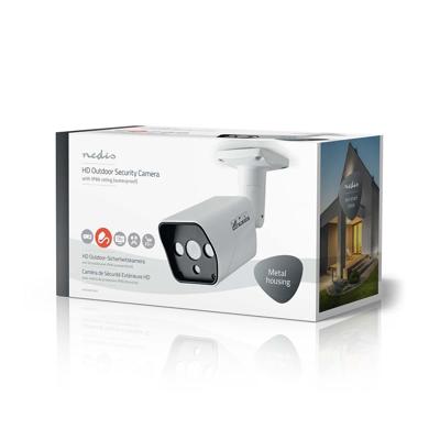Nedis AHDCBW10WT bewakingscamera CCTV-bewakingscamera Binnen & buiten Rond 1280 x 720 Pixels Plafond/muur Nedis AHDCBW10WT bewakingscamera CCTV-bewakingscamera Binnen & buiten Rond 1280 x 720 Pixels Plafond/muur