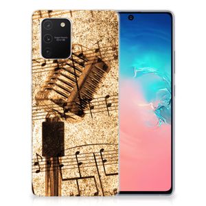 Samsung Galaxy S10 Lite Siliconen Hoesje met foto Bladmuziek