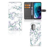 Motorola Moto G51 5G Uniek Hoesje Blossom White - thumbnail