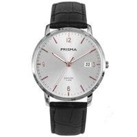 Prisma P.1647 Herenhorloge Slimline Sun met saffierglas 39,4 mm