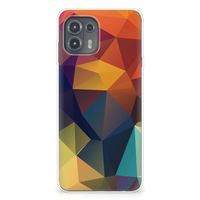 Motorola Edge 20 Lite TPU Hoesje Polygon Color - thumbnail