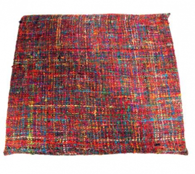 Meditatiemat hoes vintagezijde veelkleurig grof - 65x65x5 cm Meditatiemat hoes vintagezijde veelkleurig grof - 65x65x5 cm