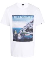 Billionaire t-shirt à imprimé graphique - Blanc