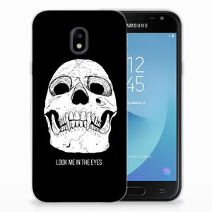 Silicone Back Case Samsung Galaxy J3 2017 Skull Eyes