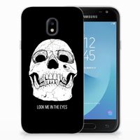 Silicone Back Case Samsung Galaxy J3 2017 Skull Eyes - thumbnail