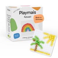 PlayMais Mozaïek Creatieve Kleine 2300 Mozaïek, 3 Kaarten