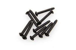 M3x20mm Hex Socket Tapping Button Head (Black) (10pcs) (AXA0439)