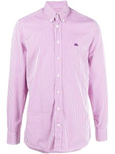 ETRO chemise rayée à manches longues - Rose