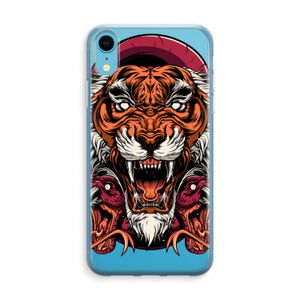 Tiger and Rattlesnakes: iPhone XR Transparant Hoesje