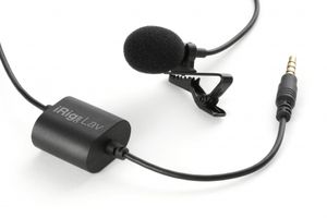 IK Multimedia iRig Mic Lav dasspeldmicrofoon voor iOS en Android