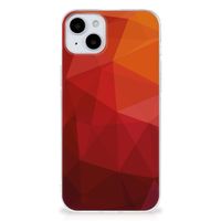 TPU Hoesje voor iPhone 15 Polygon Red