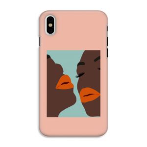 Orange lips: iPhone X Tough Case